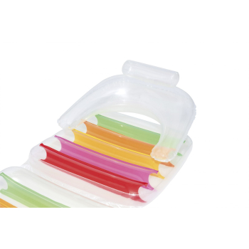 Materac 2w1 Fotel Dmuchany 201x89cm BESTWAY + Zestaw naprawczy